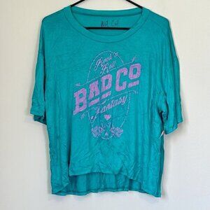 NWT Wst Cst Boxy Oversized Rock 'n Roll Fantasy Bad Co Shirt - Large